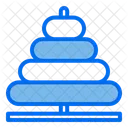 Spielzeug Pyramide Lehrreich Symbol