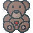 Spielzeug Teddy Bar Symbol