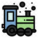 Spielzeug Motor Dampfmaschine Lokomotive Symbol