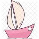 Spielzeug Segelboot Baby Segelboot Schiff Icon