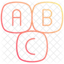 Spielzeugblöcke  Symbol
