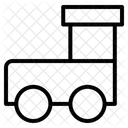 Spielzeugzug Symbol
