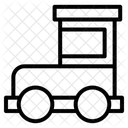 Spielzeugzug Symbol