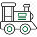 Spielzeugeisenbahn Feier Weihnachten Symbol
