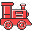 Spielzeugeisenbahn Feier Weihnachten Symbol