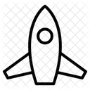 Spielzeugrakete  Symbol