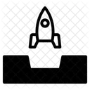 Spielzeugrakete Symbol