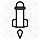 Spielzeugrakete Symbol