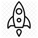 Spielzeugrakete Symbol