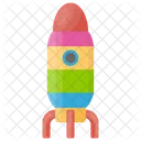 Spielzeugrakete Kinderspielzeug Spielzeit Symbol