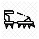 Ice Climbing Alpinism Spike Icon