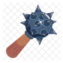 Spiked Mace Mace Weapon Cudgel Symbol
