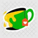 Spilling Tea Drink Spill Teacup Icon