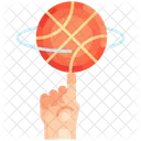 Spin Ball Hand Icon