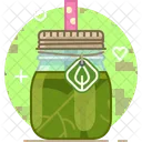 Spinach Smoothie Drink Icon