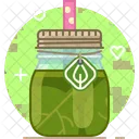 Spinat Smoothie Getrank Symbol