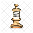 Spindelgewinde Symbol