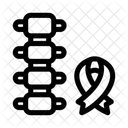 Spine Ribbon Backbone Icon