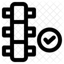 Spine Vertebra Alignment Icon