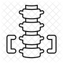 Spine Bottom Spine Bone Icon