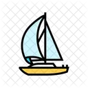 Spinnaker Sail Sailing Icon