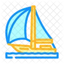 Spinnaker Sail Sailing Icon