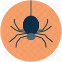 Spinne Bose Halloween Symbol