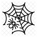 Spinnennetz  Symbol