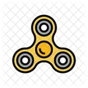 Fidget Spinner Toy Icon