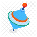 Spinning Top Toy Baby Icon