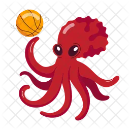 Spinning Basketball  Icon