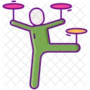 Spinning Plates Perfomance Skill Icon