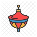 Spinning Top Toy Play Icon