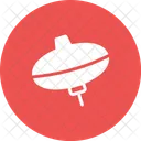Spinning Top Toy Icon