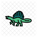 스피노사우루스 공룡 동물 아이콘