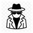 Spion Spionage Heimlichkeit Symbol
