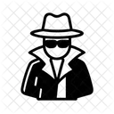 Spion Spionage Heimlichkeit Symbol