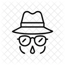 Spion Spionage Heimlichkeit Symbol