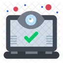 Spionage Genehmigung Computer Symbol