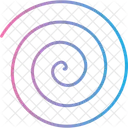 Spiral Spring Shape Icon