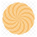 Spiral Biscuit Icon