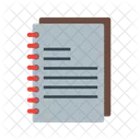 Spiral Book Notebook Icon