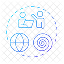 Career Planning Spiral Career Icon