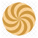 Spiral Cracker Cookie Icon