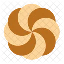Spiral Cookie Icon