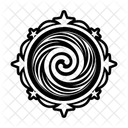Spiral Galaxy Swirl Twirl Icon
