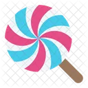 Spirale Lolly Regenbogen Icon