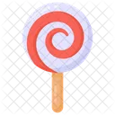 Spiral Lolly Lolly Rainbow Lolly Icon
