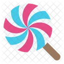 Spiral Lolly Rainbow Icon