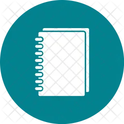 Spiral notebook  Icon